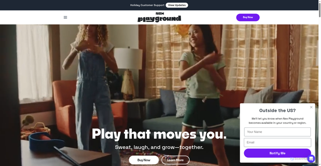 Security scan screenshot of https://www.nexplayground.com