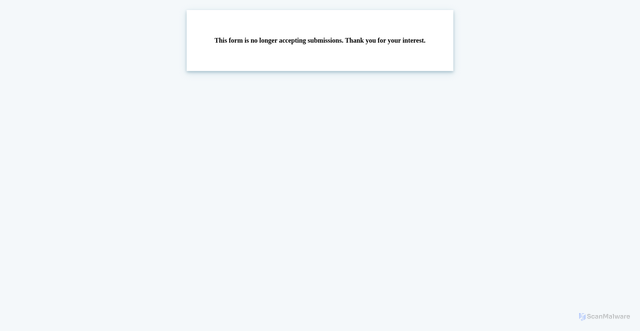 Security scan screenshot of https://share.hsforms.com/1OYWdSajAT52A3aRHgKLJkQsoxpw