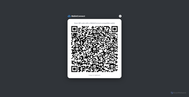 Security scan screenshot of http://www.walletconnnect-deeplink-prompt-issue.vercel.app/