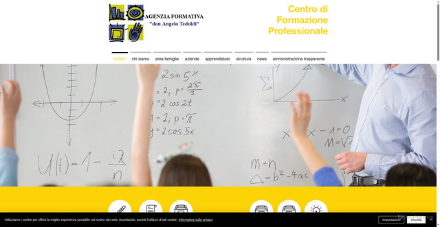 Security scan screenshot of https://www.agenziadontedoldi.eu/