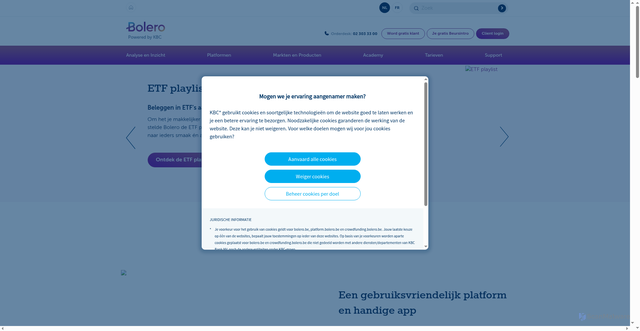 Security scan screenshot of https://bolero.be