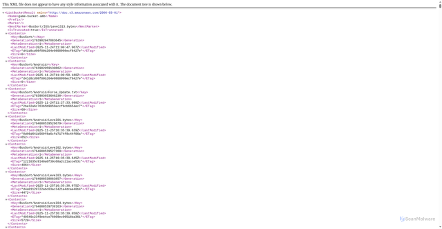 Security scan screenshot of cdn-game.diavostar.com