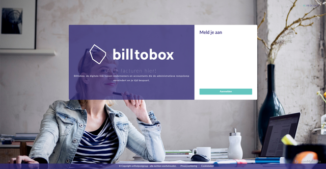 Security scan screenshot of https://platform.billtobox.be