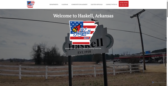 Security scan screenshot of https://www.haskellar.gov/