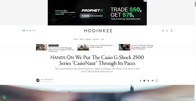 Security scan screenshot of https://www.hodinkee.com/articles/we-put-the-casio-g-shock-2500-series-casionaut-through-its-paces