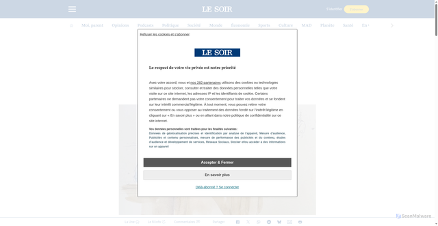 Security scan screenshot of https://www.lesoir.be/705637/article/2025-10-17/je-lai-tuee-et-puis-voila-qui-est-dahbia-benkired-jugee-pour-le-meurtre-de-lola