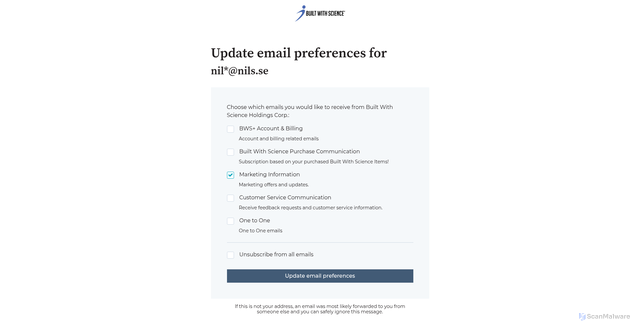 Security scan screenshot of https://hs-21065354.s.hubspotemail.net/hs/preferences-center/en/page?data=W2nXS-N30h-BrW2r8Zzl2nP0nhW3BJFjn34ymwzW4kDs1v2nFYvqW2RwVPM1VtpS0W2FZlMM2HpxFGW325mDV2WvdXjW2Yp0743XLXRLW1BxKpg2p3Q55W21nkD130mPQdW2-H8C42WJTW5W2TjSHT1Znn03W3JHB2x3gtSjyW1Sr3BF3K8KWlW1Bxdfw1SgL7HW308ZGq3ZLgwYW2HsVBk3z3PZ5W3dkHBF3j61zhW3_zLrf1XqfMLW1Q4XSJ1SB0WmW3BQ2284mrF--W3SQ8Qv3bvDKxW45LLdr1_jWjKW21hr0D2KDQmWW4rGmf43LY7bSW1Sj2T632H6FBW217vCr45DTbVW1Qm2Nc2t6cWNW3VY1y23P6JczW4m9ZC04r8mRkW3NCr2m1YW_7-W4phDWv30djwLW30D4LZ23134MW49z-Dy1Zcc26W1LF6Zr2Pk8QQW1Xb_tq4pjQnrW4rmZqC3XJrNBW3Szhr332szbmW2zPcFS3gsBwGW4rgWRY4kx143W1N5Zg22r0gSjW41S4TH49DsrqW2nWdnk3XVnD3W3j0DsT4hg45wW2PvmCV3T01JFW2KTKT-2C-PsDW3ZD11X1W-XJjW1SjQJL1VhpLRW21rNRn2qDpTLW4pz82y3LS441W36CnQc2zz8rdW2xJmPK306S0XW2TKwjM38CGmnW1Qnp-y45C_3JW4chLd849lXG6W2HqQn-2xJmm4W2FLGyn47Pp_NW3dghWT3bBG930&_hsenc=p2ANqtz-9V1CKrlLLvxMxQABpsUe_aEPk23t30XxqzR5U8hel-UOVi1jylTMw61791Tc62vaQCdq-8gwA4J93nThq4MBzutRe-AQ&_hsmi=428371029