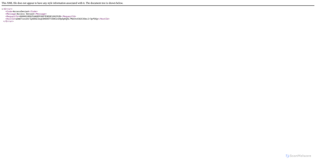 Security scan screenshot of https://appimg-dra.dbankcdn.com