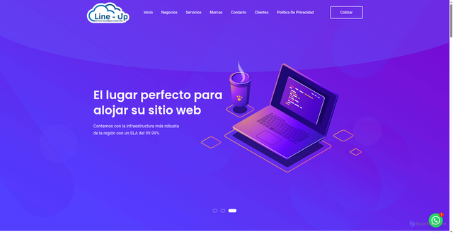 Security scan screenshot of https://latamlineup.com
