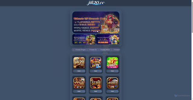 Security scan screenshot of https://jili20.vip/?host=https://wjknw6.com?ch=64280