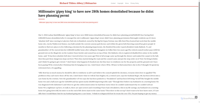 Security scan screenshot of https://africangrovehugo-hrtt52jxs0.edgeone.app/14028-millionaire-gipsy-king-to-have-new-280k-homes-demolished-because-he-didnt-have-planning-permi.html