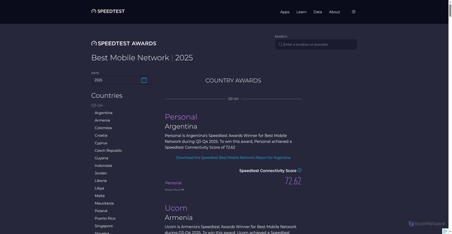 Security scan screenshot of https://intro-byu.pages.dev/awards/best-mobile/?