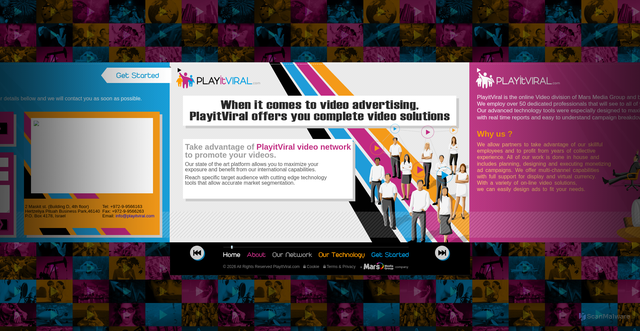 Security scan screenshot of https://playitviral.com