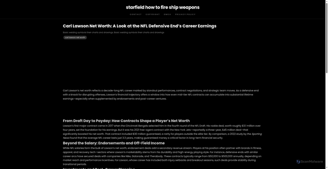 Security scan screenshot of https://kreasilokalnest-dp1sjagd0urz.edgeone.app/carl-lawson-net-worth.html