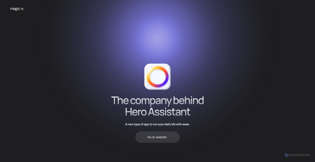 Security scan screenshot of https://magicx.ai