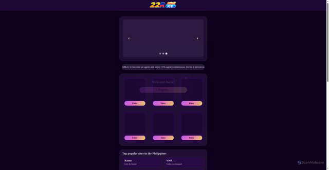Security scan screenshot of https://slotsgop.com/ndc2njy5o.html