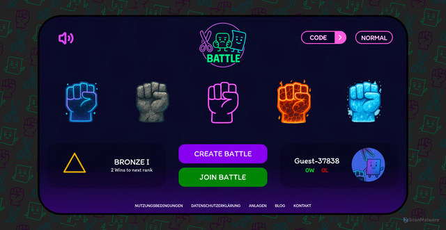 Security scan screenshot of https://rpscomp.pages.dev/