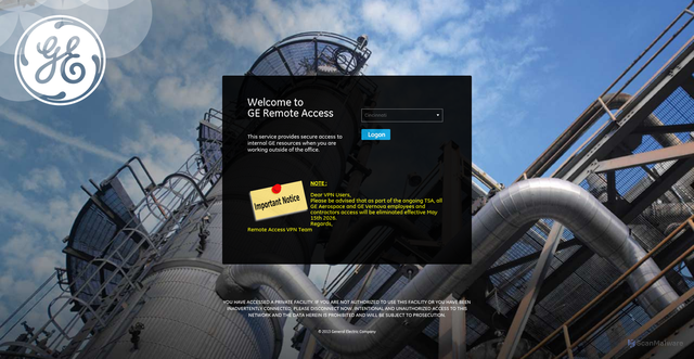 Security scan screenshot of https://cincinnati-01-us.connectge.com