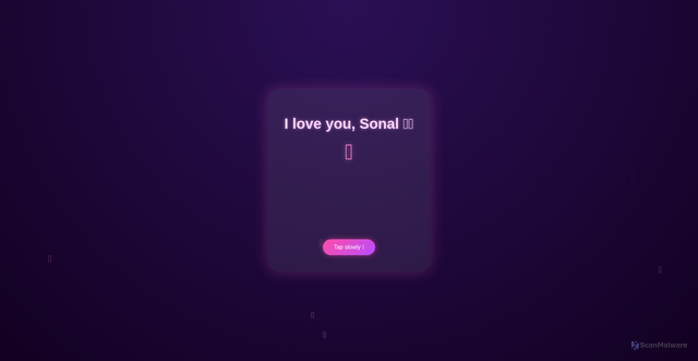 Security scan screenshot of https://sonalll-i3f5oum2sb.edgeone.app/