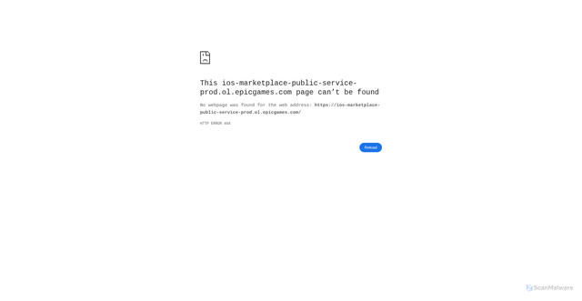 Security scan screenshot of https://ios-marketplace-public-service-prod.ol.epicgames.com/
