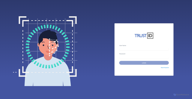 Security scan screenshot of https://rtw.trustid.co.uk