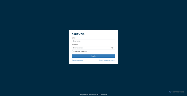 Security scan screenshot of https://eu.ninjarmm.com