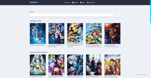 Security scan screenshot of https://animene-kbaung5g0w.edgeone.dev/
