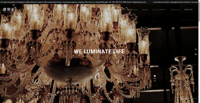 Security scan screenshot of http://rayliving.com/