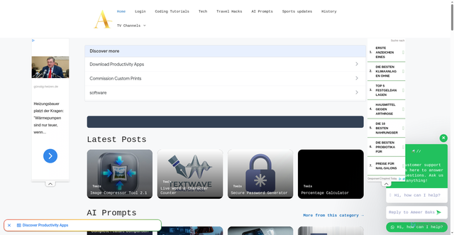 Security scan screenshot of https://ameerbaksh.in