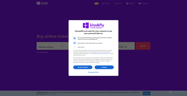 Security scan screenshot of https://avia.kissandfly.com/airline/XP