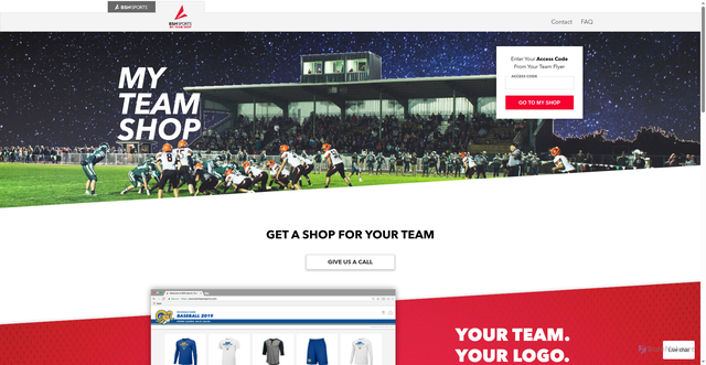 Security scan screenshot of https://bsnteamsports.com