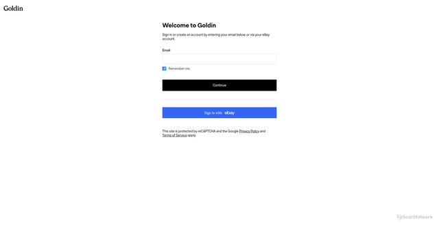 Security scan screenshot of https://goldin.co/buy/?Auctions=202512-1918-3018-925819e2-7bfc-4e60-a624-05d1e2f2d4a3