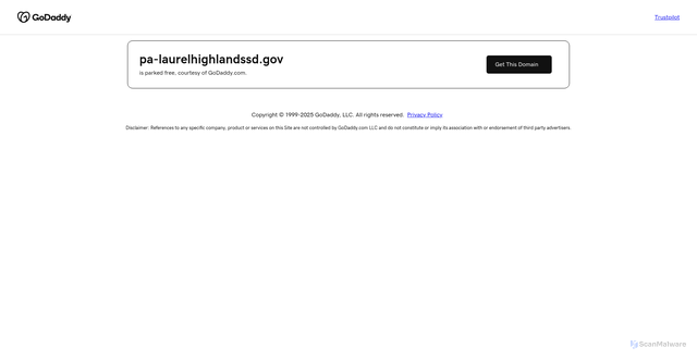 Security scan screenshot of https://pa-laurelhighlandssd.gov/