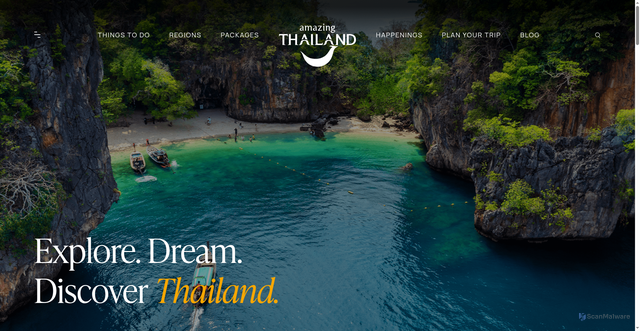 Security scan screenshot of https://thailandinsider.com/