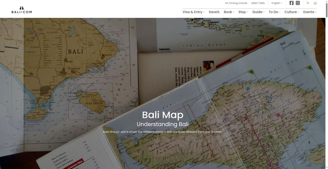 Security scan screenshot of https://bali.com/map/