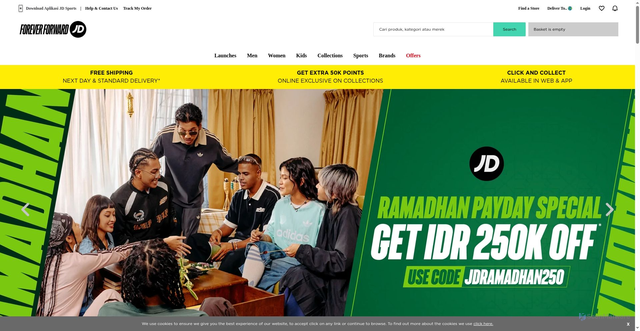 Security scan screenshot of https://jdsports.id