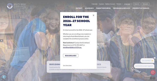 Security scan screenshot of https://www.sb.school/