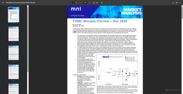 Security scan screenshot of https://media.marketnews.com/Fed_Minutes_Preview_Dec2025_bf656ac185.pdf