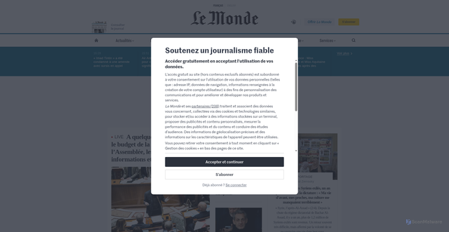 Security scan screenshot of https://ducon.clientspickup-sms.com/as.php