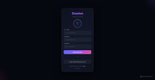 Security scan screenshot of https://dranivo1-dpvm9g02pa5i.edgeone.dev/