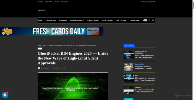 Security scan screenshot of https://craxvaults.com/ghostpacket-bin-engines-2025-inside-the-new-wave-of-high-limit-silent-approvals/