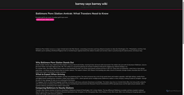 Security scan screenshot of https://nusadigitalflow-dptj67vhrte8.edgeone.app/baltimore-penn-station-amtrak.html