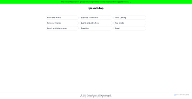 Security scan screenshot of https://ipekasi.top