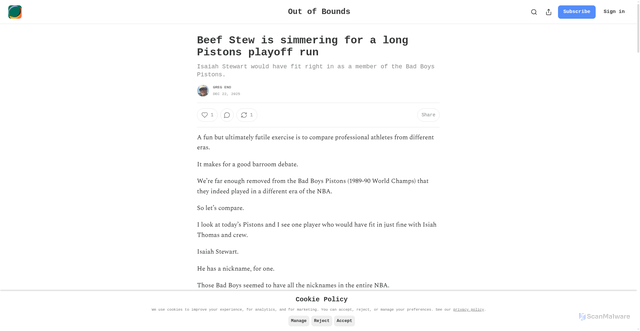 Security scan screenshot of https://gregeno.substack.com/p/beef-stew-is-simmering-for-a-long