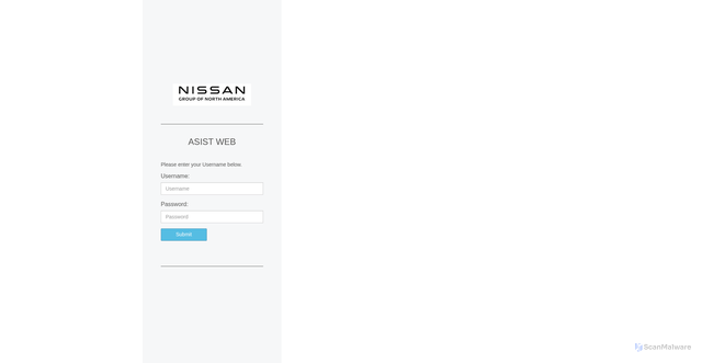 Security scan screenshot of https://asist.nnanet.com