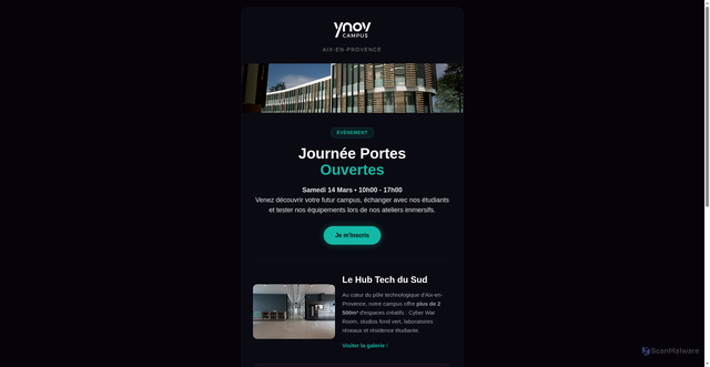Security scan screenshot of https://ynov-email-3n7cwr99rd.edgeone.app/