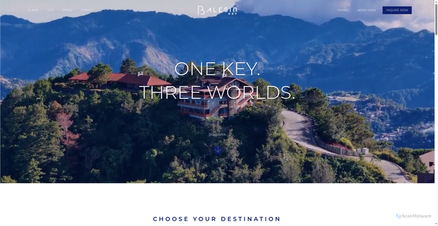 Security scan screenshot of https://balesin.com