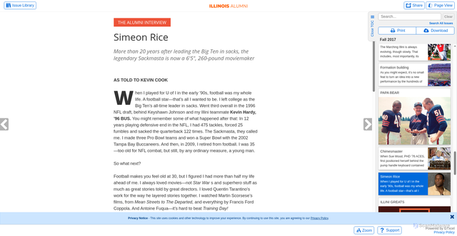 Security scan screenshot of https://www.illinoisalumnimagazine.org/illinoisalumni/fall_2017/MobilePagedArticle.action?articleId=1535462