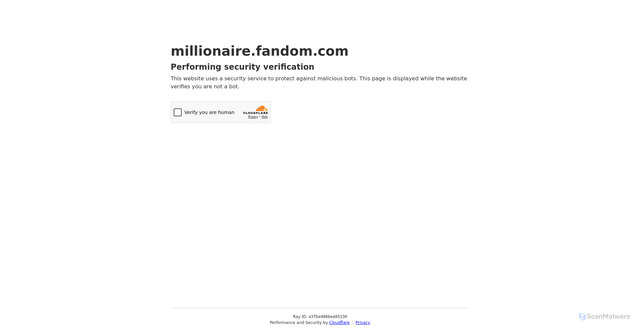 Security scan screenshot of https://millionaire.fandom.com/wiki/Tim_Janus