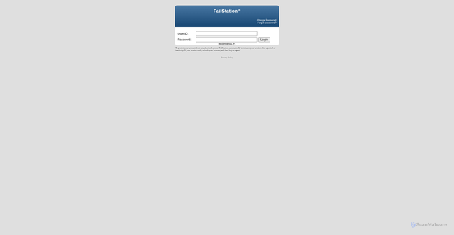 Security scan screenshot of https://fsim.failstation.com